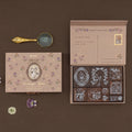 Tsuki ‘Vintage Neko’ Bullet Journal Stamp Set ☾