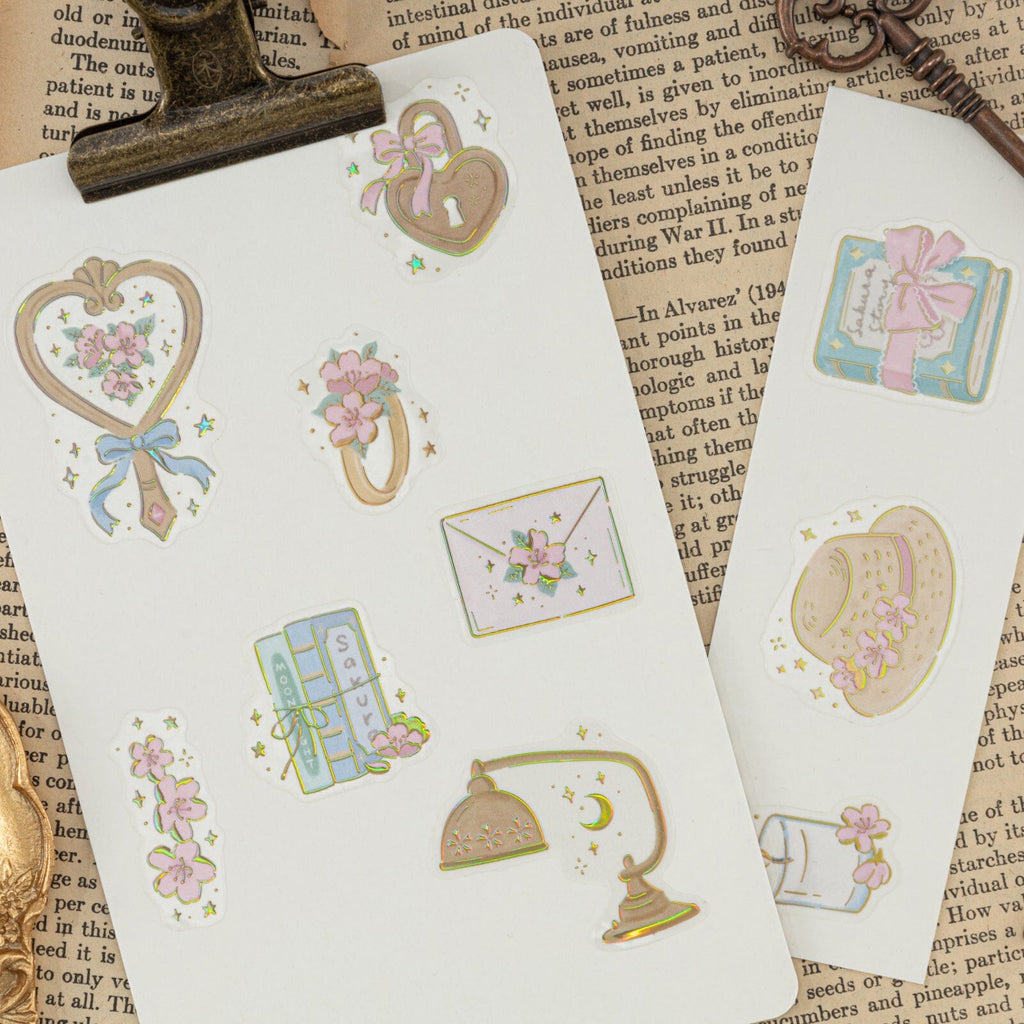Tsuki ‘Sakura Story’ 3D Sticker Set ☾
