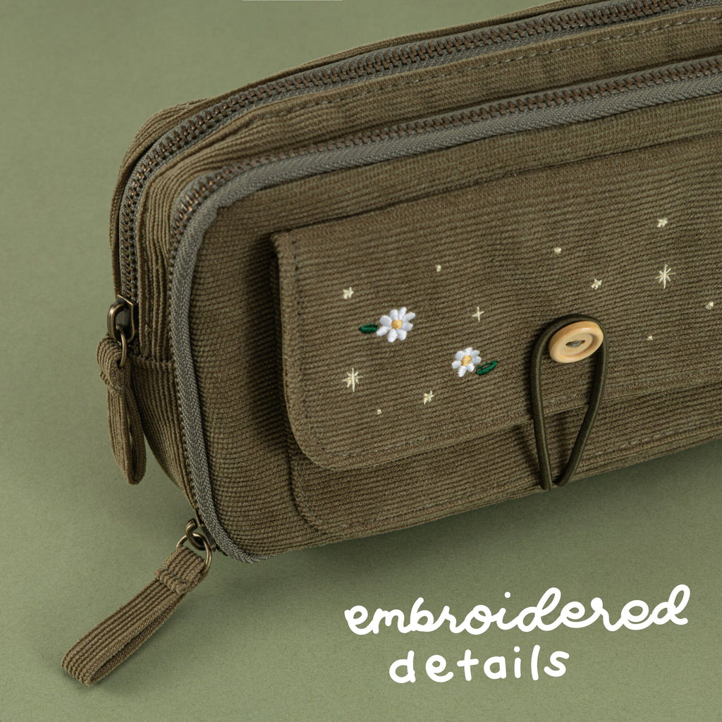 Tsuki ‘Meadow Friends’ Pen Pouch ☾