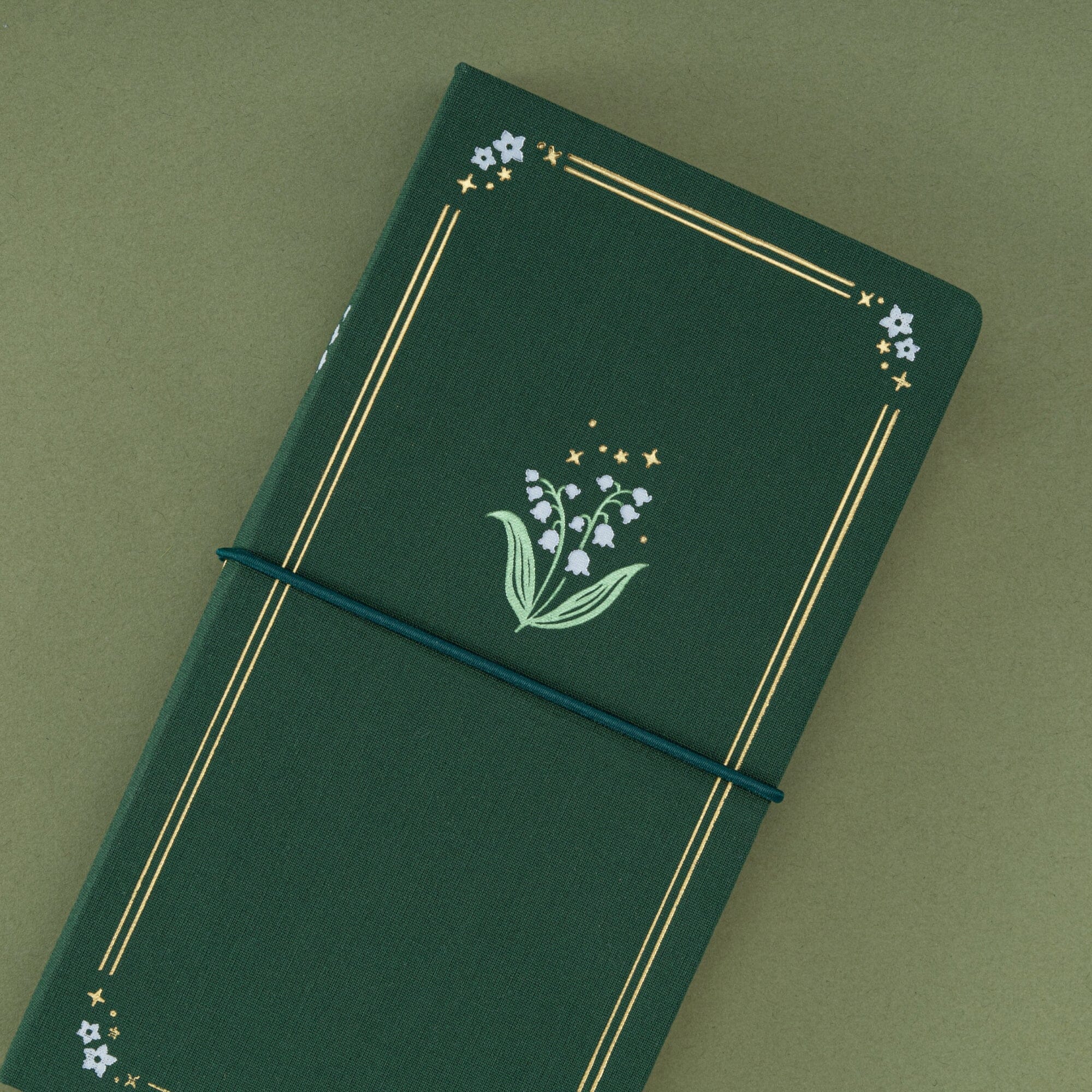 Tsuki ‘Soft Lily’ Limited Edition Luxury Travel Notebook ☾