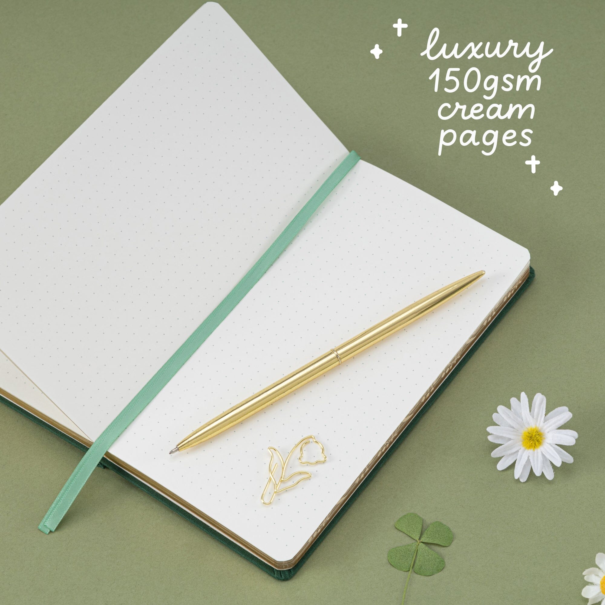 Tsuki ‘Soft Lily’ Limited Edition Luxury Travel Notebook ☾