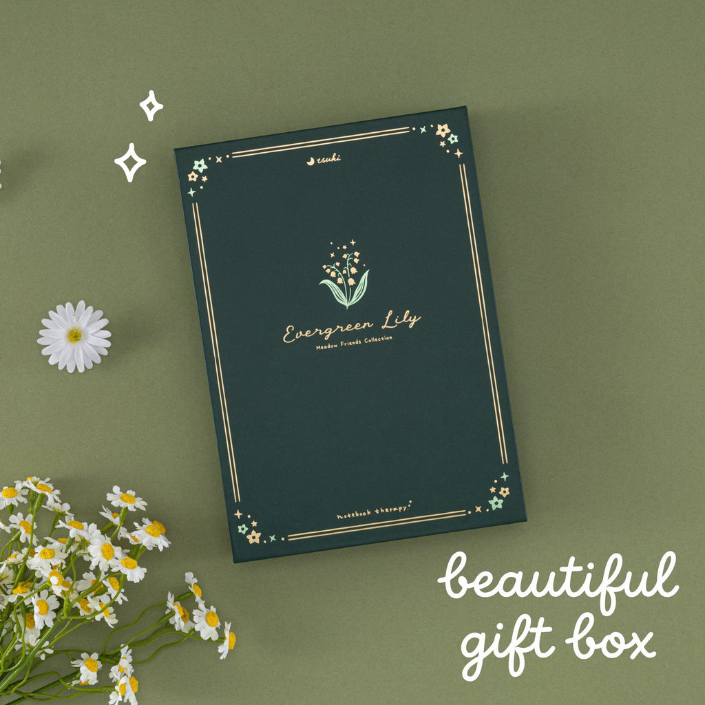 Tsuki ‘Evergreen Lily’ Limited Edition Bullet Journal ☾