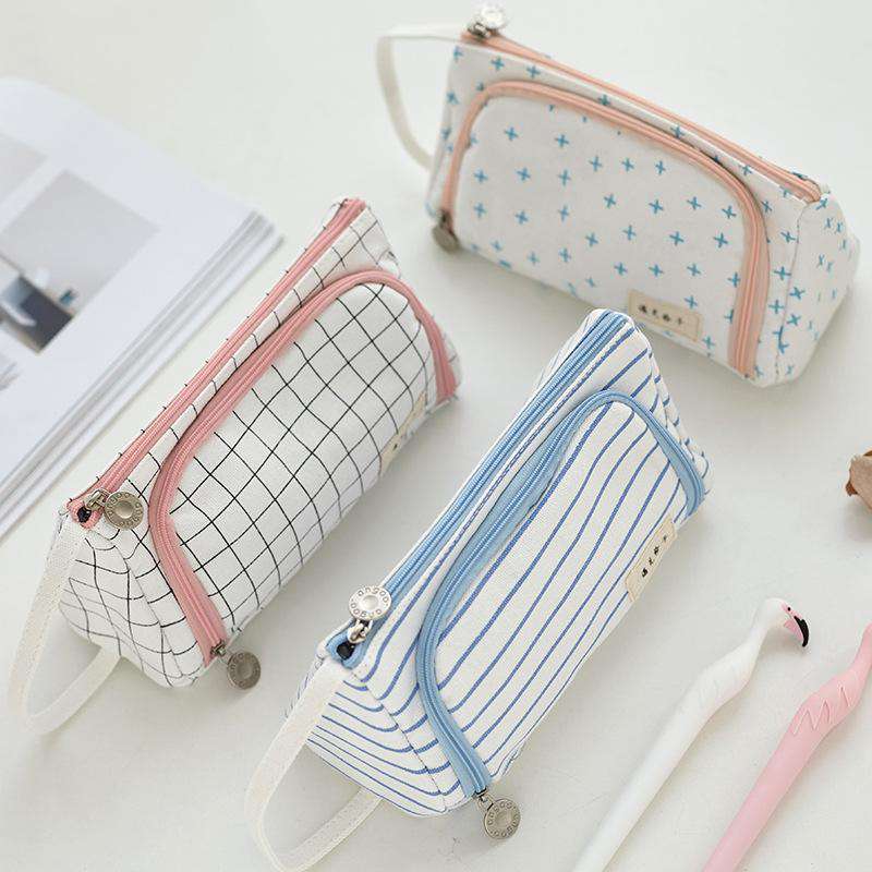 Pouched Stationery Organiser Pencil Case